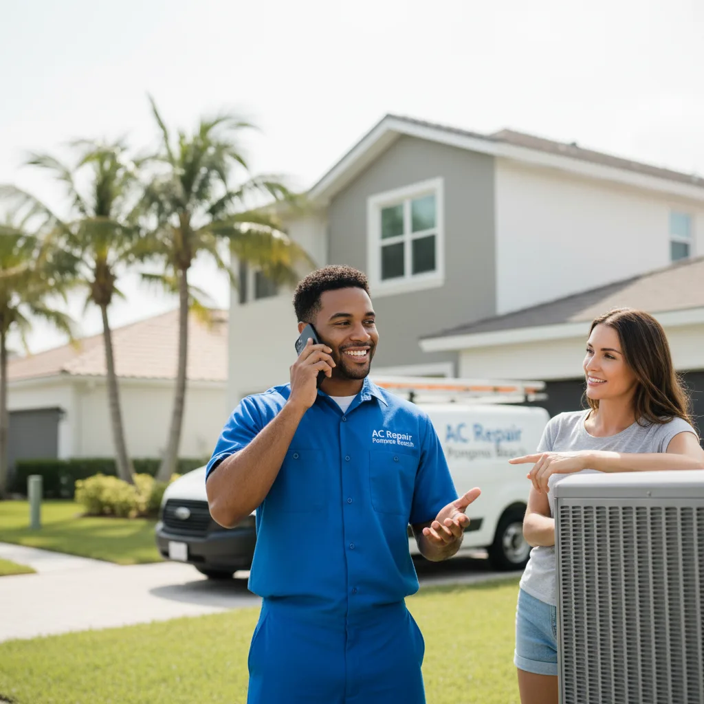 AC Repair Pompano Beach customer support in Lakewood
